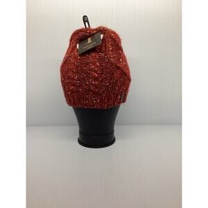 Igloos Red Knit Beanie Hat NWT